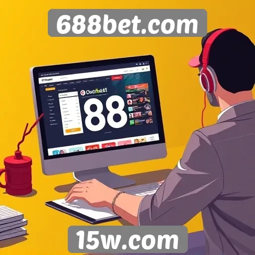 Navegação intuitiva é foco da 688bet.com